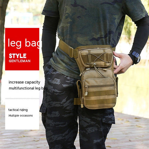 Men's Tactical Leg Bag: Versatile Outdoor Mobile Companion