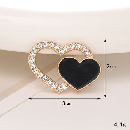 Jeans Button Hole Shoes Diy Accessories Bright Crystal Classic Style Ornament Accessories Upper Pearl Flower