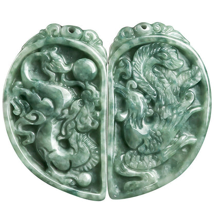 Dragon And Phoenix Pendant Pairs Of Pendants