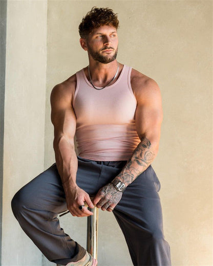 Men's Tank Top Tight Sports Training