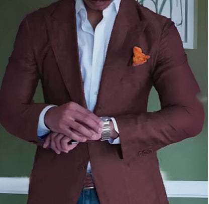 Plaid casual trend blazer