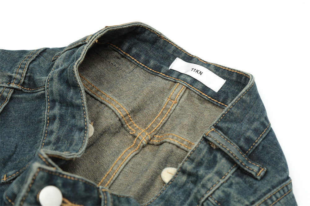 Fashion Washed White Jeans For Men