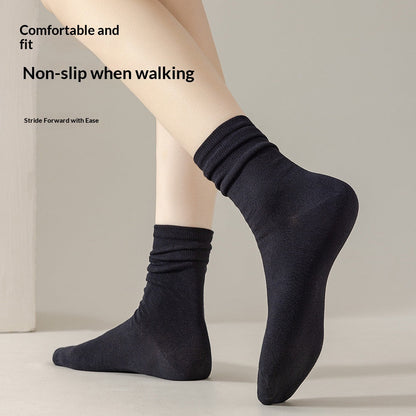 Boneless Socks Womens Autumn Winter Pure Cotton