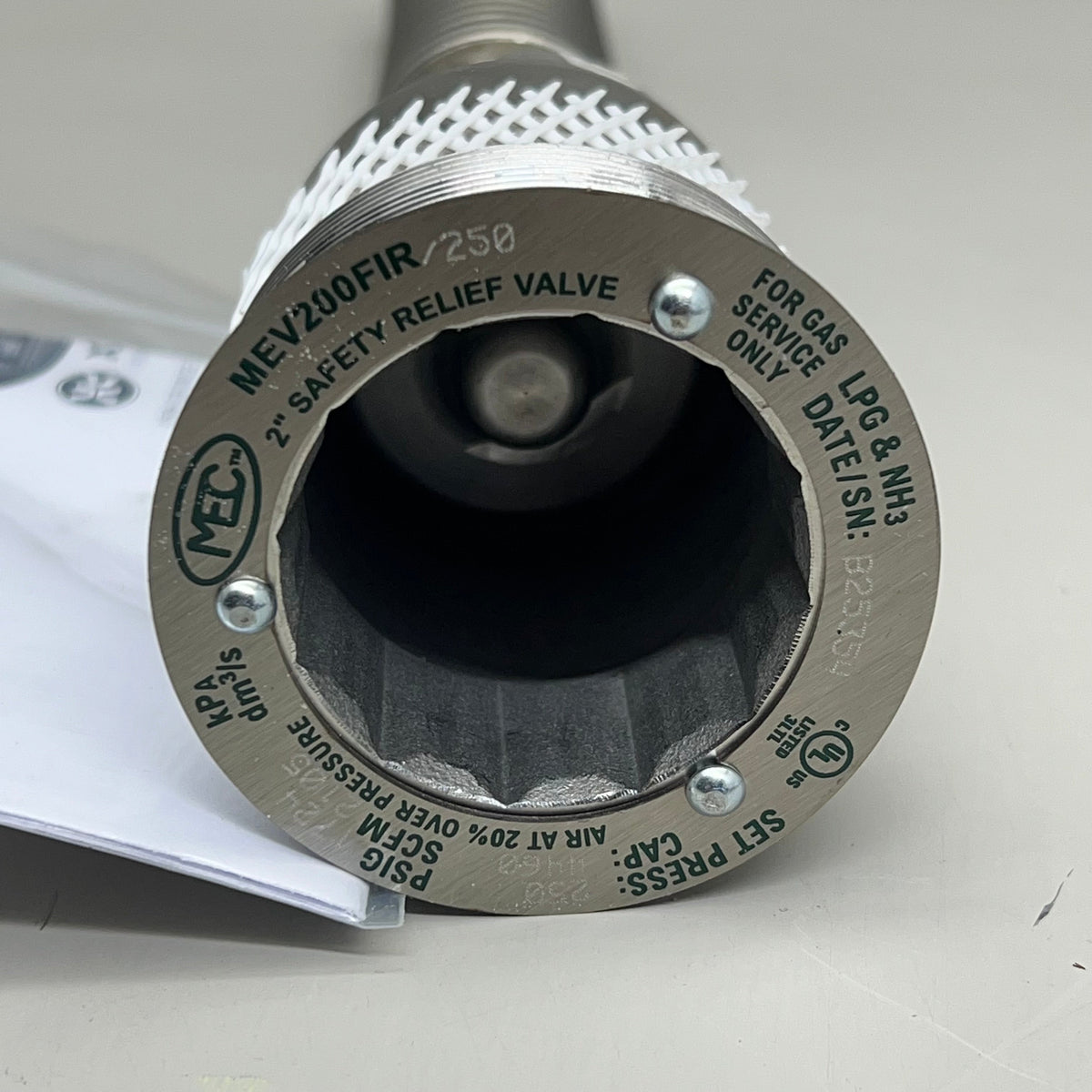 MEC (Marshal Excelsior) Valve-International Relief 2 Mpt 250 Psi Nit MEV200FIR/250