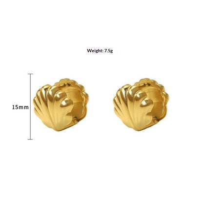Simple And Versatile Ladies' 316 Stainless Steel Earrings