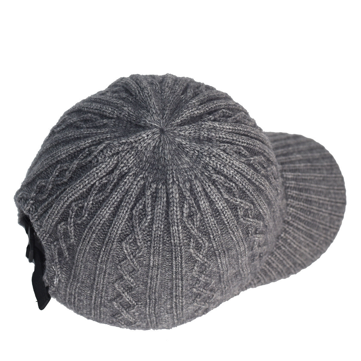 Wool Baseball Cap Korean Warm Solid Color