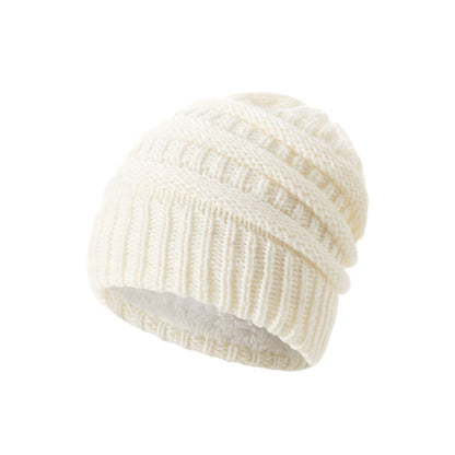 Fashionable Thickened Knitted Wool Warm Hat