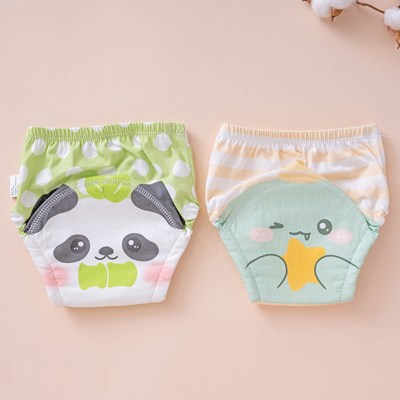 Baby's Diaper Underwear Pure Cotton Washable Ring Baby Diapers
