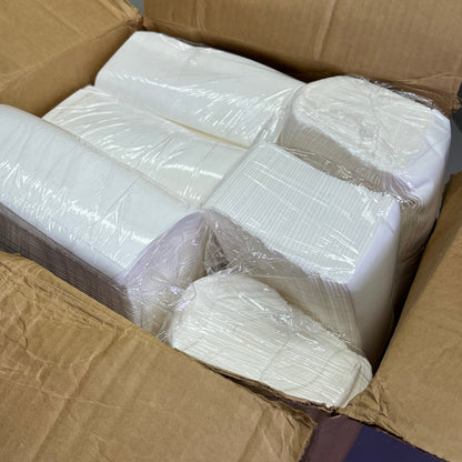 SANIWORKS (500 PACK) Highly Absorbent & Soft Quest Towels Airlaid  12"x17" White