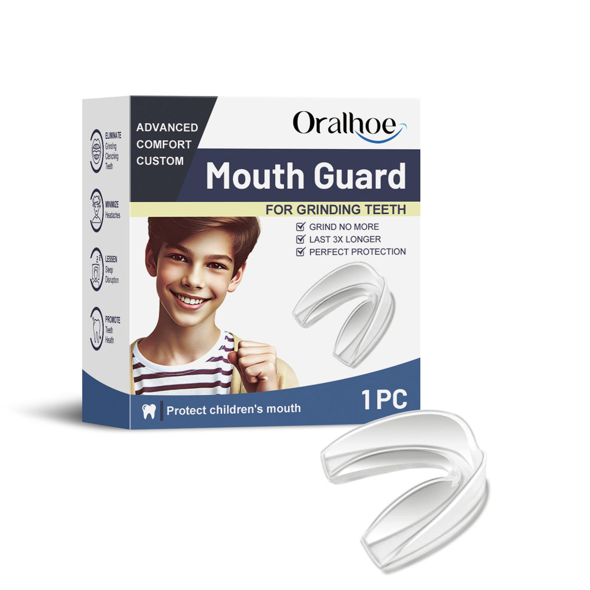 Children's Dental Guard Protects Children's Sleep At Night Dental Beauty Aesthetic Care Set