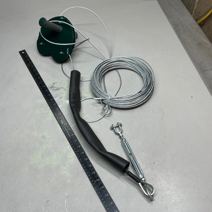 3M Fall Protection Cab Assembly Control Descent SS 200' Green 3302105 (Used)
