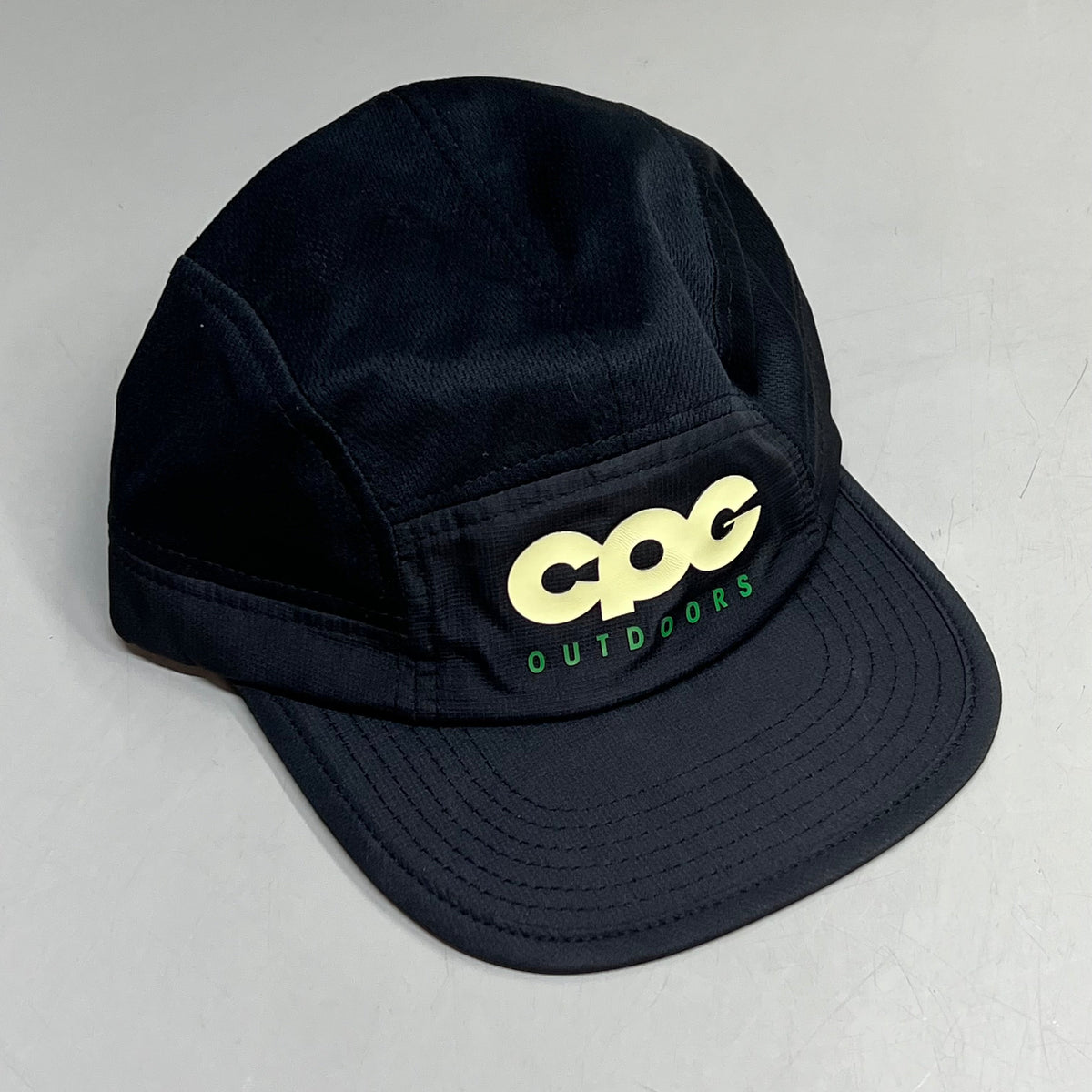 CPG Adjustable Ultra Breathable Outdoors Soft Brimmed Hat One Size Black