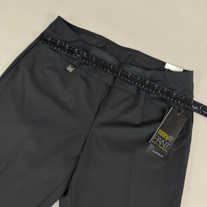 MULTIPLES Woven Ankle Pants Petite Women's Sz 12 Intgry M2623P