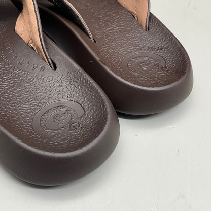 COBIAN Kandui Synthetic Leather Strap Men's Sz 8, EU 40 Chocolate KAN25-2011-8