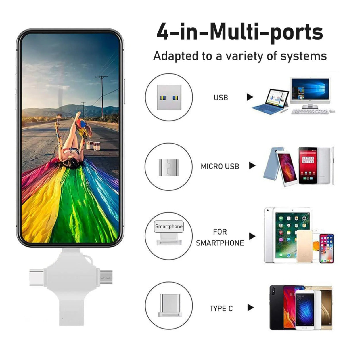 QuadLink USB Flash Drive