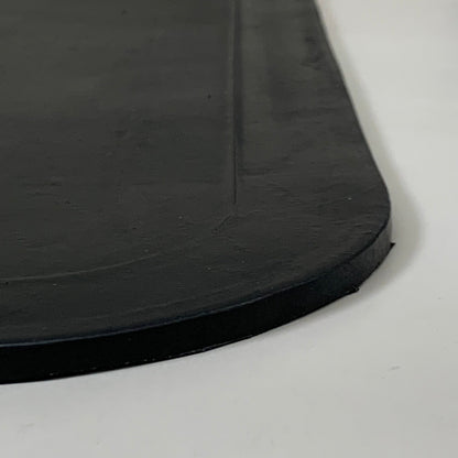 UNITED PACIFIC (2 PACK) Heavy Duty Rubber Mud 24"W x 24"L 3/8"Thick Black 10606B