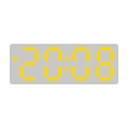Simple Style LED Electronic Alarm Clock Battery and Plug-in Dual-use Timepiece Yida Time