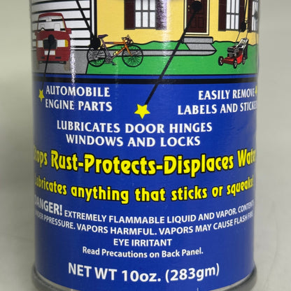 RUSTY DUCK (2 PACK) Lubricates Door, Hinges, Windows & Locks 10 oz