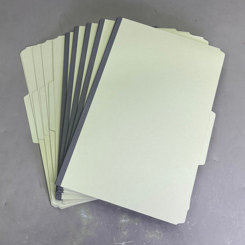 SMEAD (10 PACK) Safe Shield Pressboard Classification File Folders Green 19076