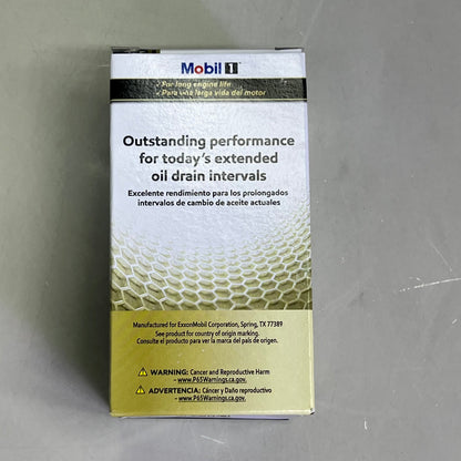 MOBIL 1 Engine Oil Filter Protection For 20,000 Miles M1C-257A