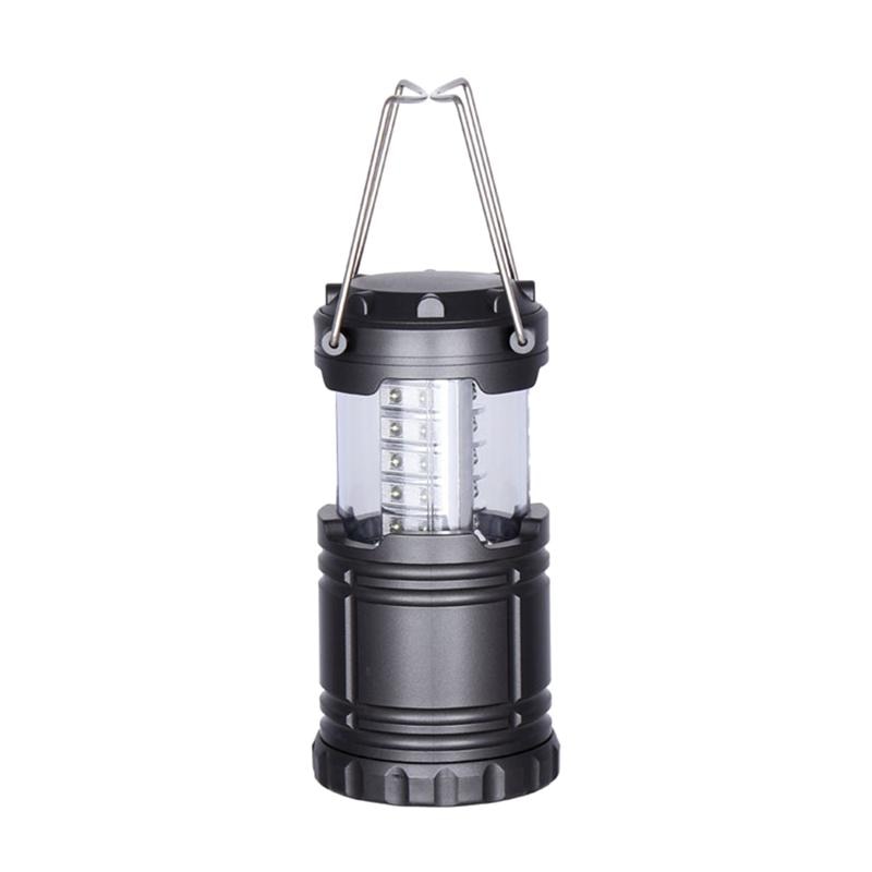 30 LED Portable Lantern Collapsible Camping Tent Night Light For Emergency Hiking Outdoor Activities