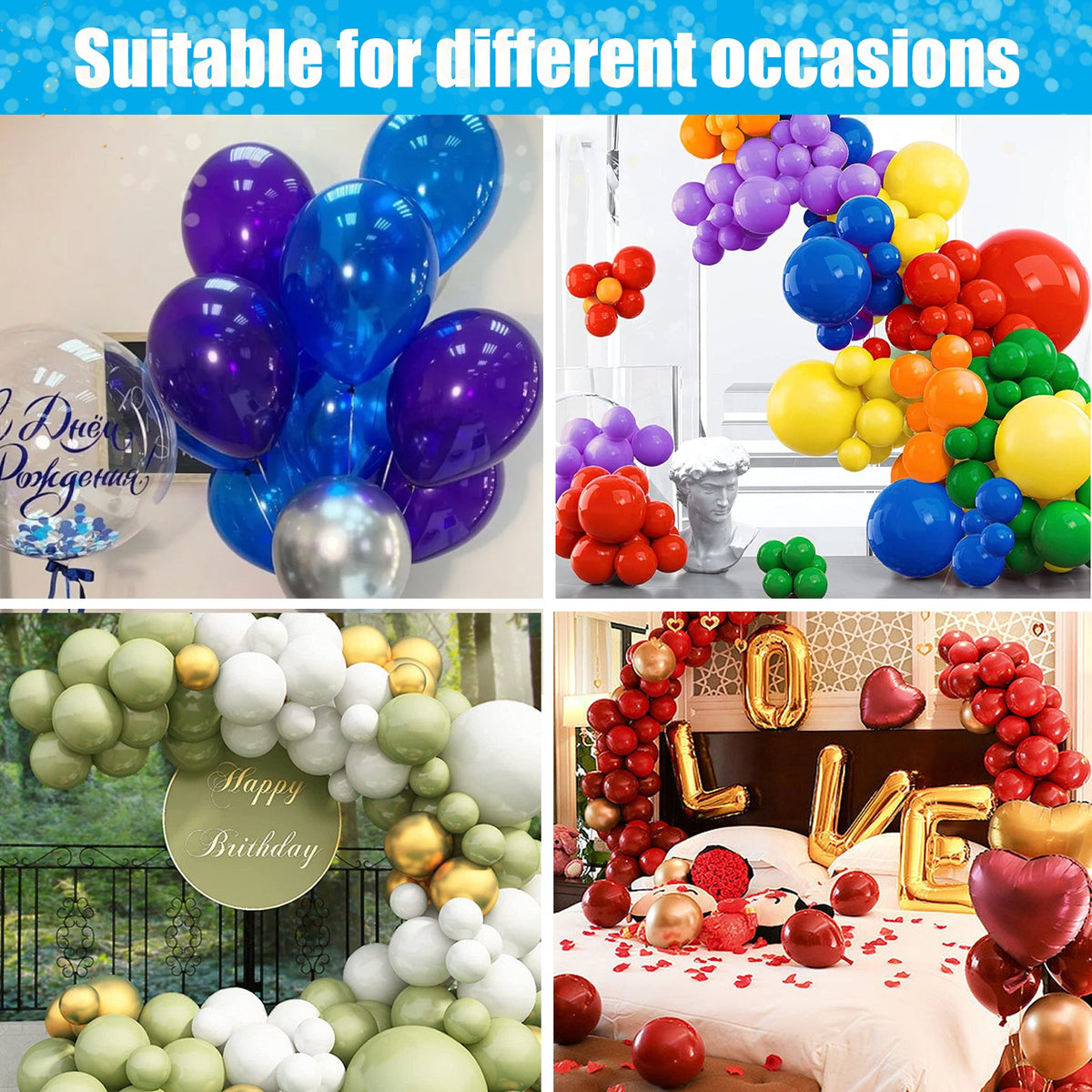 Aerosol Balloon Spray, Balloon Surface Texture Gloss Lasting Non Oxidation Fading Spray
