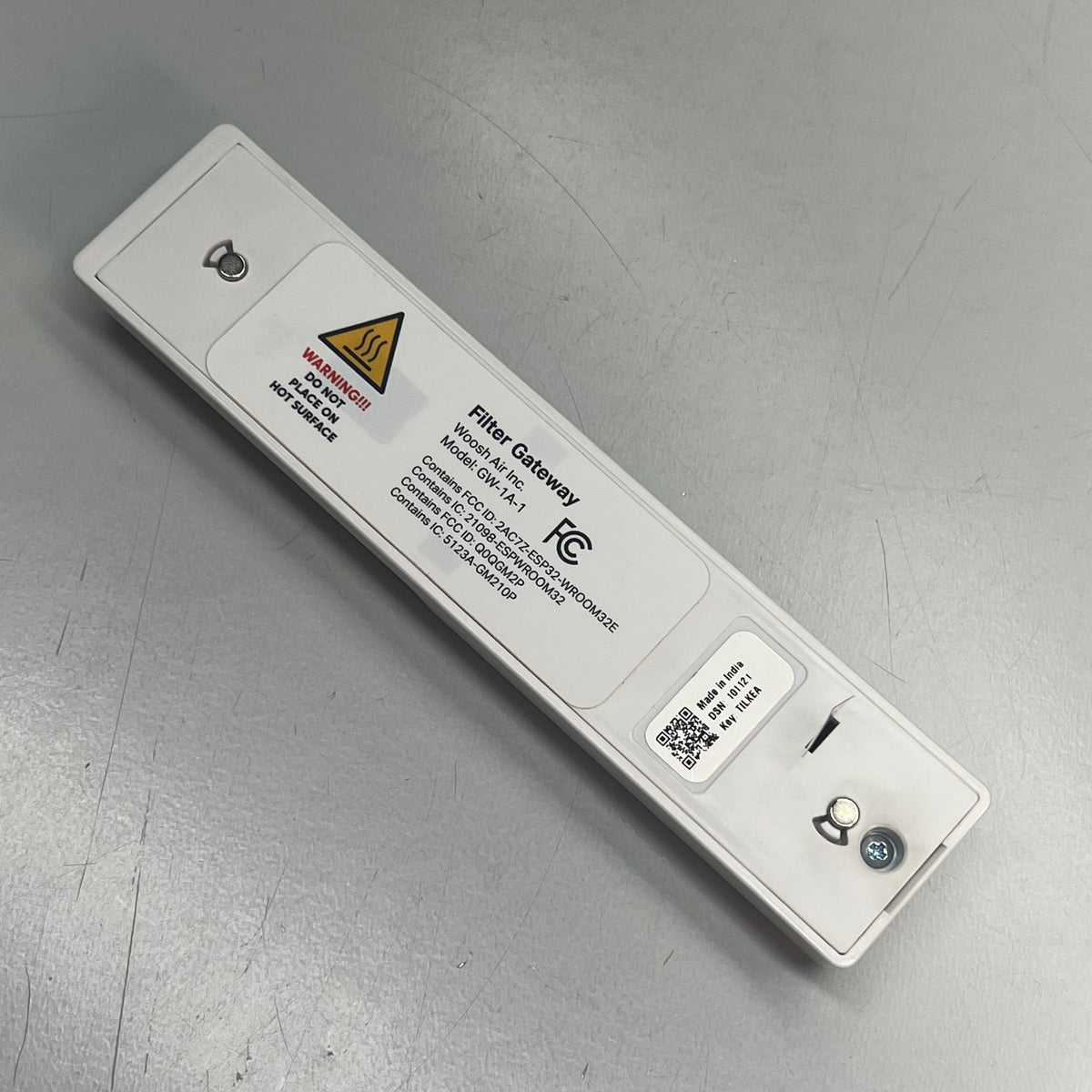 WOOSH AIR INC Filter Gateway Button/Remote White GW-1A-1