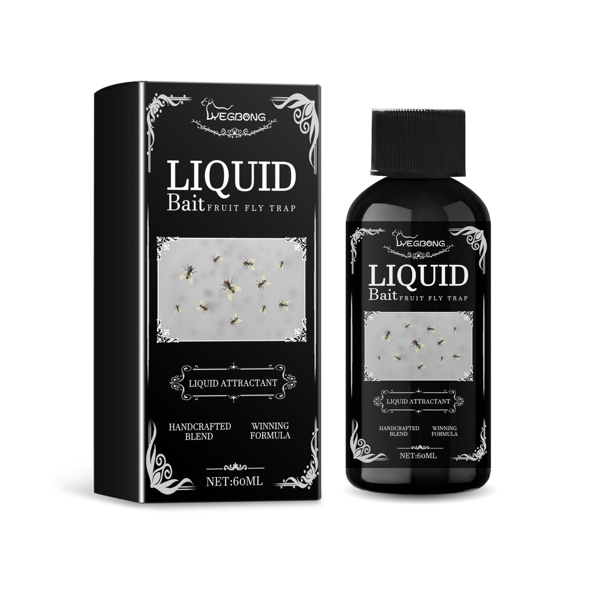 Fruit Fly Trapping Supplement Fly Mosquito Baits Living Room Kitchen Household Fly Trapping Solution