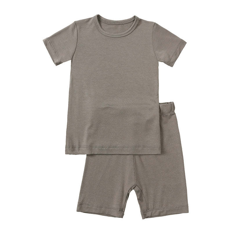 New Summer Bamboo Fiber Children Suit