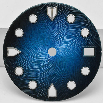 285mm Gradient-Textured Luminous Watch Dial Accessory
