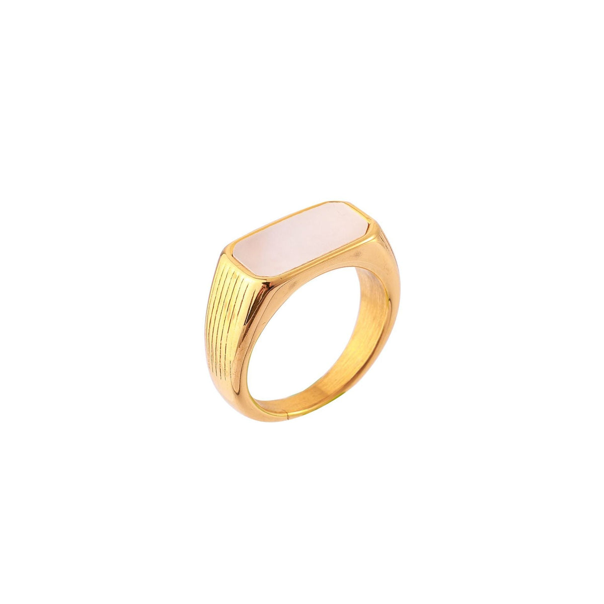 Fashionable Irregular Geometric Open Ring