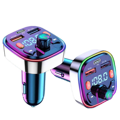 Blue Ambience Light FM Lossless Fast Charge