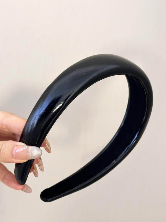 PU Leather Wide Headband for Stylish Hair Accessories