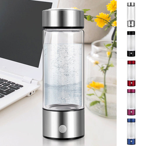 Portable Hydrogen Water Bottle Rechargeable Generator