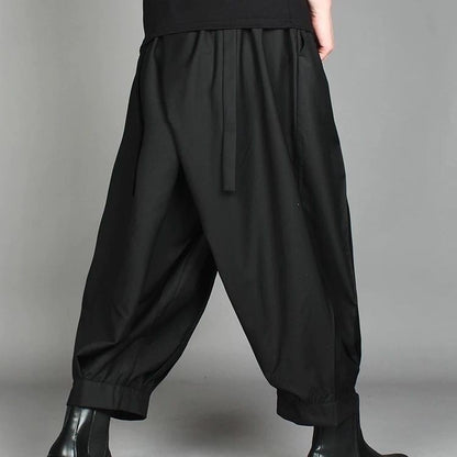 Mens Stylish Versatile And Relaxed-fit Harem Pants