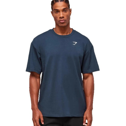 Men's Running Fitness T-Shirt Casual Breathable Loose-Fitting Top