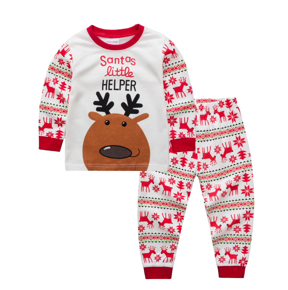 Children's Christmas New Home Service Suit Cotton