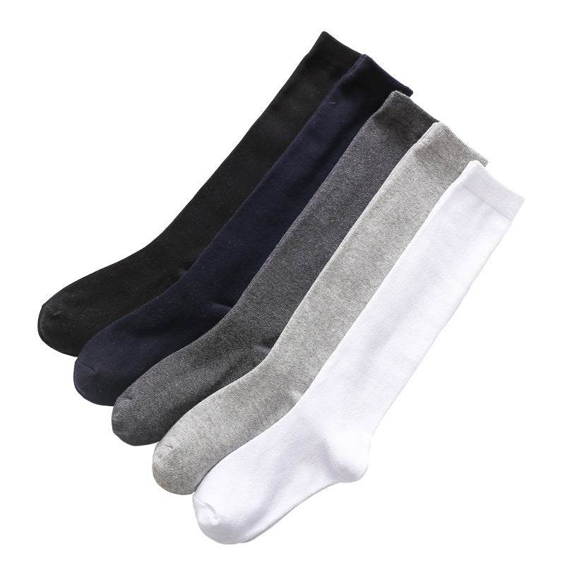 Mens SpringSummer Solid-Color Ankle Socks
