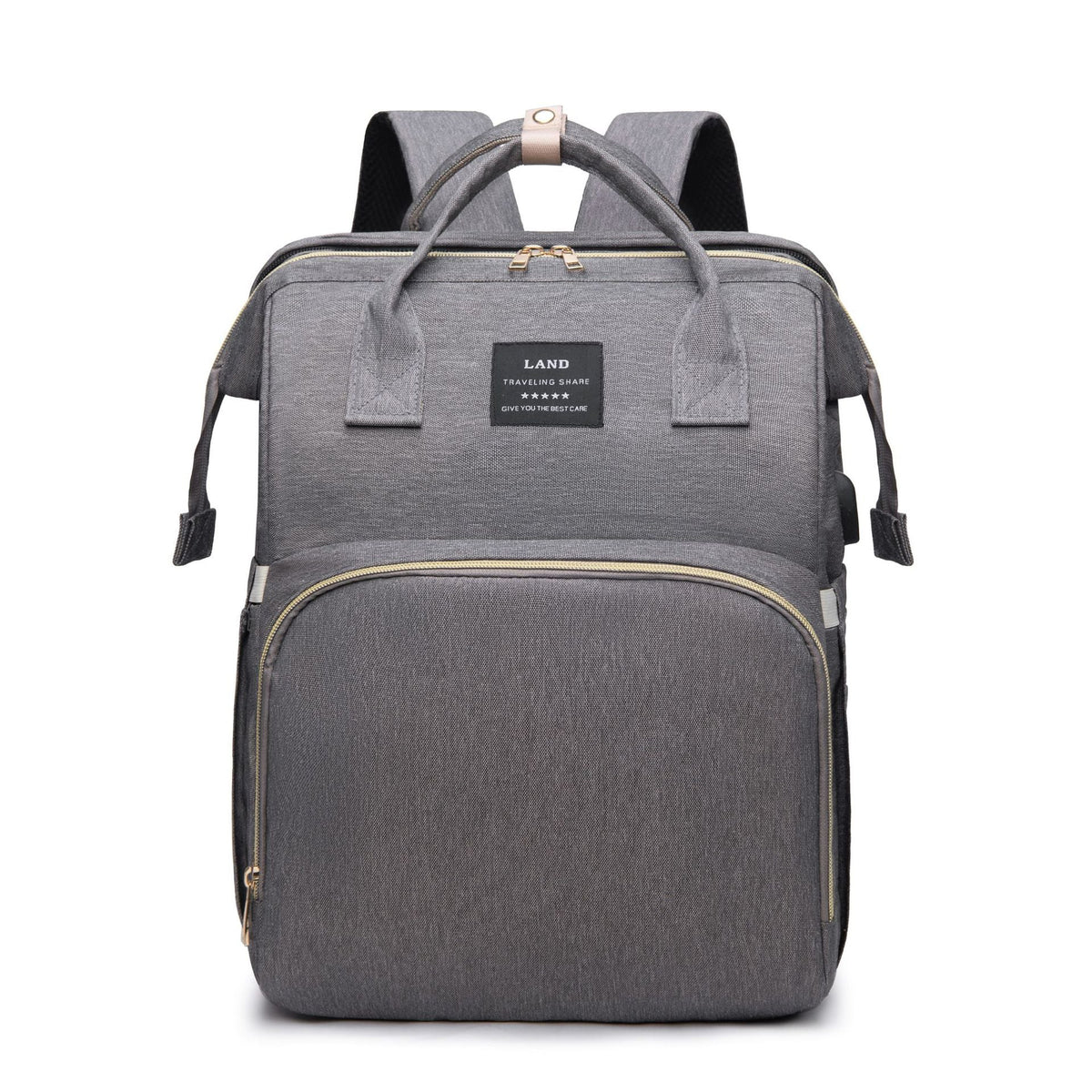 Multifunctional Folding Crib Large Capacity Backpack