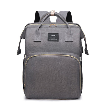 Multifunctional Folding Crib Large Capacity Backpack