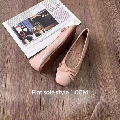 French-style Chic Versatile Bow-tie Pumps For Women