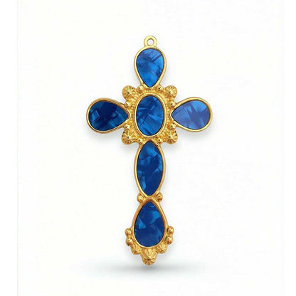 Stainless Steel Pendant With Zircon And Oil Dripping