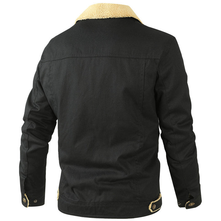 Men's Padded Cotton Workwear Casual Jacket