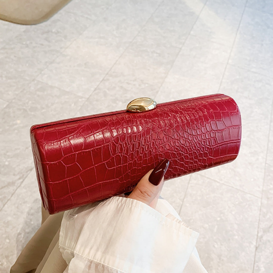 Pattern Evening Clutch Bag Party Chain