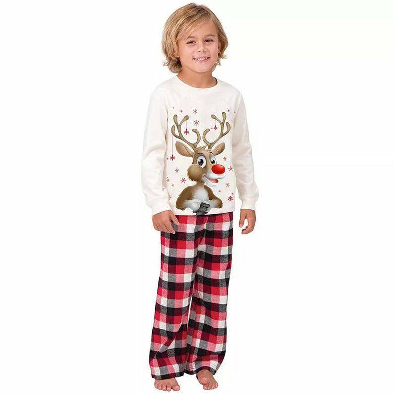 Fashionable Parent-child Sleepwear And Home Clothes Two-piece Set