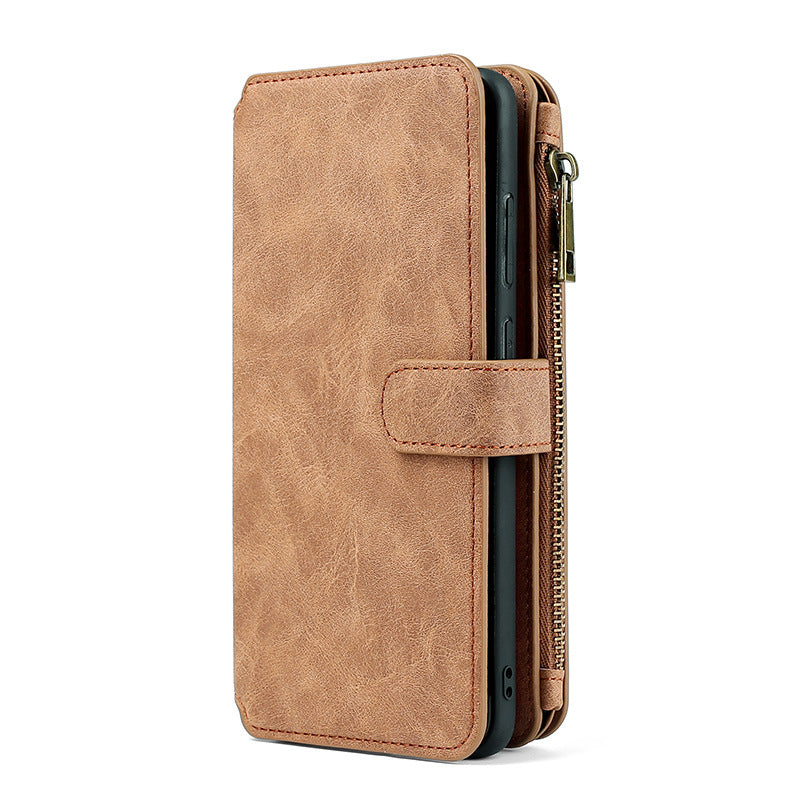 Leather Case Card Multi-function Mobile Phone Bag