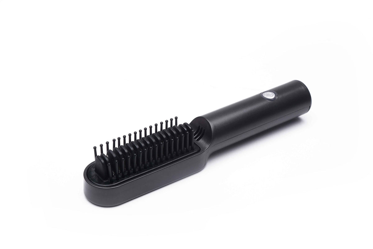 USB Rechargeable 2-In-1 Hair Dryer Brush