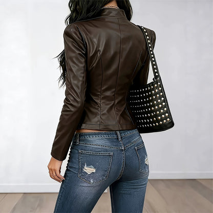 Slim-fit Waist-cinching Chic Short Vintage Coat