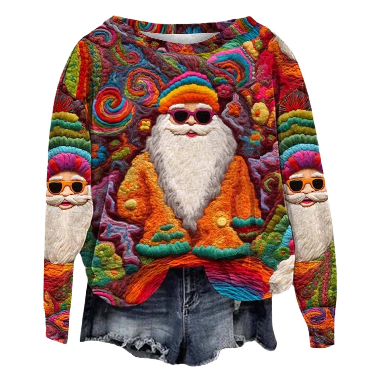 New Womens Hoodie With 3D Digital Print