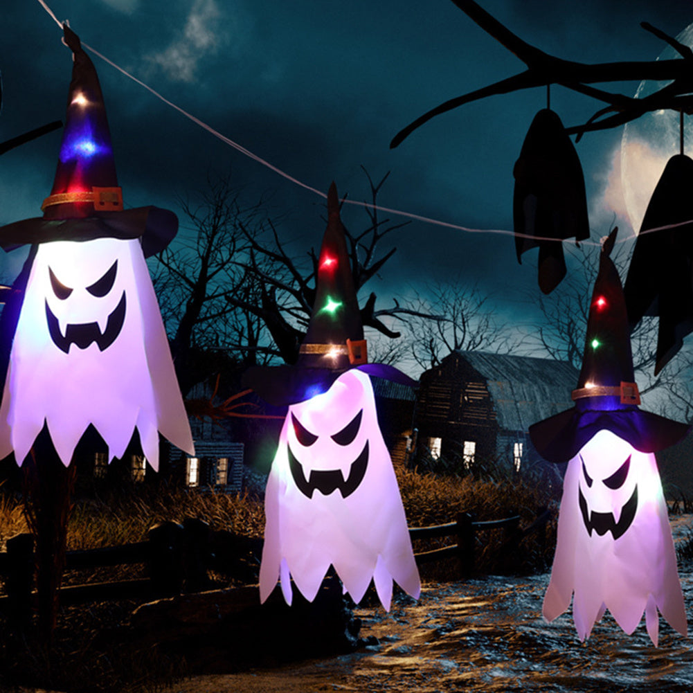 Halloween Ghost Lantern String Lights Holiday Decoration